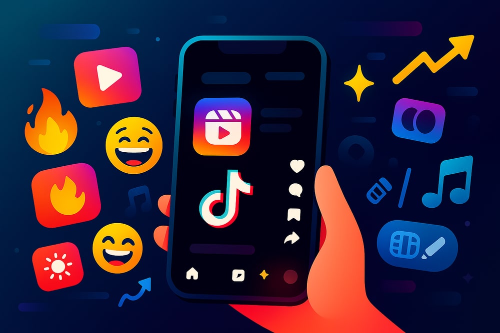 ТОП-50 идей для Reels и TikTok: что залетает в 2025 году